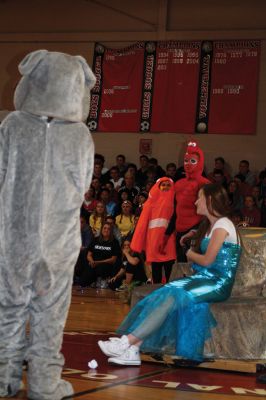 Homecoming Week at ORR
It was Homecoming Week at Old Rochester Regional High School, and October 23 was the annual ORR pep rally when students from each grade perform a skit to show school spirit. This year, the junior class took first place with its Peter Pan-themed skit. Photos by Jean Perry
