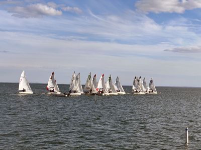 Old Rochester Regional High School Sailing Team
Ellen Scholter shared these photos of the first day of practice for the Old Rochester Regional High School sailing team on March 18.
