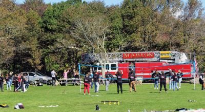 Senior Day 
It was Senior Day at Ned’s Point on Friday with fun and games launching the last year at Old Rochester Regional High School for the Class of 2022. Photo courtesy of Erin Bednarczyk
