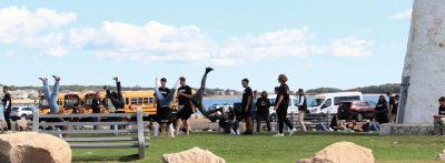 Senior Day 
It was Senior Day at Ned’s Point on Friday with fun and games launching the last year at Old Rochester Regional High School for the Class of 2022. Photo courtesy of Erin Bednarczyk
