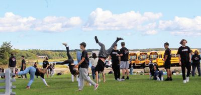 Senior Day 
It was Senior Day at Ned’s Point on Friday with fun and games launching the last year at Old Rochester Regional High School for the Class of 2022. Photo courtesy of Erin Bednarczyk
