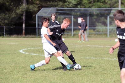 ORR Boys’ Varsity Soccer
The Old Rochester Regional High School Boys’ Varsity Soccer Team couldn’t be beat (but couldn’t quite win, either) on Monday, September 14, against Fairhaven at Hastings Middle School. The teams tied at 0-0. Photos by Colin Veitch
