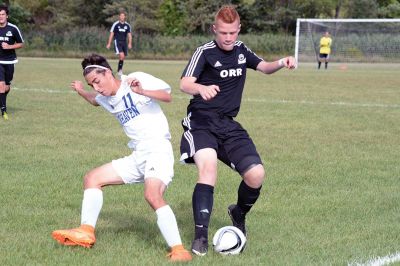 ORR Boys’ Varsity Soccer
The Old Rochester Regional High School Boys’ Varsity Soccer Team couldn’t be beat (but couldn’t quite win, either) on Monday, September 14, against Fairhaven at Hastings Middle School. The teams tied at 0-0. Photos by Colin Veitch
