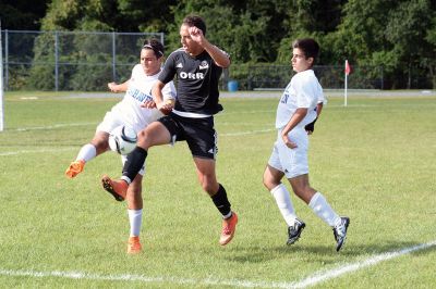 ORR Boys’ Varsity Soccer
The Old Rochester Regional High School Boys’ Varsity Soccer Team couldn’t be beat (but couldn’t quite win, either) on Monday, September 14, against Fairhaven at Hastings Middle School. The teams tied at 0-0. Photos by Colin Veitch
