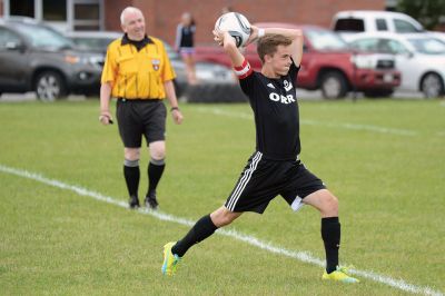 ORR Boys’ Varsity Soccer
The Old Rochester Regional High School Boys’ Varsity Soccer Team couldn’t be beat (but couldn’t quite win, either) on Monday, September 14, against Fairhaven at Hastings Middle School. The teams tied at 0-0. Photos by Colin Veitch
