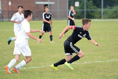 ORR Boys’ Varsity Soccer
The Old Rochester Regional High School Boys’ Varsity Soccer Team couldn’t be beat (but couldn’t quite win, either) on Monday, September 14, against Fairhaven at Hastings Middle School. The teams tied at 0-0. Photos by Colin Veitch
