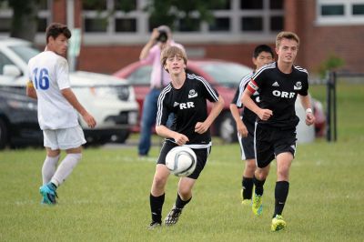 ORR Boys’ Varsity Soccer
The Old Rochester Regional High School Boys’ Varsity Soccer Team couldn’t be beat (but couldn’t quite win, either) on Monday, September 14, against Fairhaven at Hastings Middle School. The teams tied at 0-0. Photos by Colin Veitch
