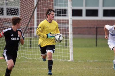 ORR Boys’ Varsity Soccer
The Old Rochester Regional High School Boys’ Varsity Soccer Team couldn’t be beat (but couldn’t quite win, either) on Monday, September 14, against Fairhaven at Hastings Middle School. The teams tied at 0-0. Photos by Colin Veitch
