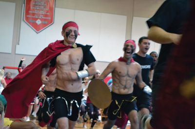 ORR Spirt Week
It was seniors versus juniors versus sophomores versus freshman at the Old Rochester Regional High School Homecoming Pep Rally on Friday, October 17. Every year, each grade competes against each other for best skit, traditionally an ORR-themed parody of a movie. Can you guess what each grade level chose for their skit? Photos by Jean Perry
