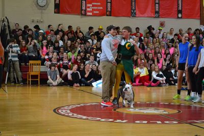 ORR Spirt Week
It was seniors versus juniors versus sophomores versus freshman at the Old Rochester Regional High School Homecoming Pep Rally on Friday, October 17. Every year, each grade competes against each other for best skit, traditionally an ORR-themed parody of a movie. Can you guess what each grade level chose for their skit? Photos by Jean Perry
