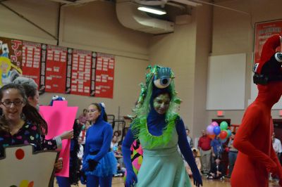 ORR Spirt Week
It was seniors versus juniors versus sophomores versus freshman at the Old Rochester Regional High School Homecoming Pep Rally on Friday, October 17. Every year, each grade competes against each other for best skit, traditionally an ORR-themed parody of a movie. Can you guess what each grade level chose for their skit? Photos by Jean Perry
