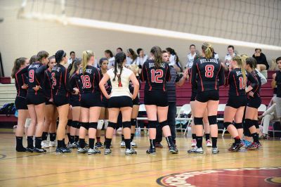 ORR Girls’ Volleyball Team
The ORR Girls’ Volleyball Team gave it their best on September 14 versus Fairhaven, but lost the third game in the series. They are at a loss of 1-3 games so far in the five-game series, but still have a chance at the overall win. Photos by Colin Veitch
