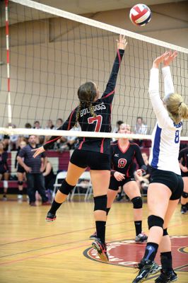 ORR Girls’ Volleyball Team
The ORR Girls’ Volleyball Team gave it their best on September 14 versus Fairhaven, but lost the third game in the series. They are at a loss of 1-3 games so far in the five-game series, but still have a chance at the overall win. Photos by Colin Veitch
