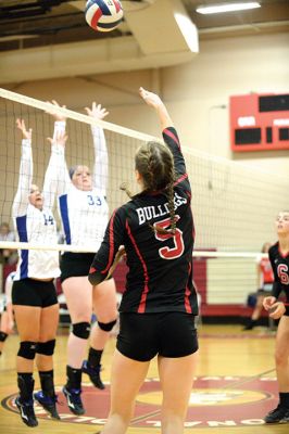 ORR Girls’ Volleyball Team
The ORR Girls’ Volleyball Team gave it their best on September 14 versus Fairhaven, but lost the third game in the series. They are at a loss of 1-3 games so far in the five-game series, but still have a chance at the overall win. Photos by Colin Veitch
