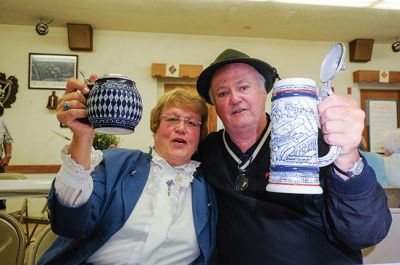 Oktoberfest Celebration
Were you wearing your lederhosen with a stein of lager in your hand while dancing the Schuhplattler and blowing the Alpine horn at Marion’s first Oktoberfest celebration September 13? The weather held out for Oktoberfest revelers at the Marion VFW where there were traditional dance performances, music, food, and of course – beer! Photo by Felix Perez
