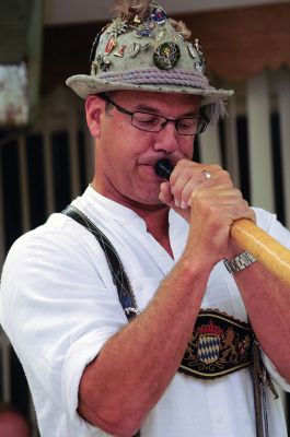 Oktoberfest Celebration
Were you wearing your lederhosen with a stein of lager in your hand while dancing the Schuhplattler and blowing the Alpine horn at Marion’s first Oktoberfest celebration September 13? The weather held out for Oktoberfest revelers at the Marion VFW where there were traditional dance performances, music, food, and of course – beer! Photo by Felix Perez
