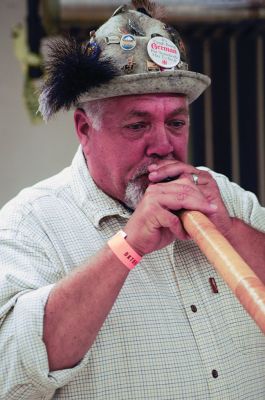 Oktoberfest Celebration
Were you wearing your lederhosen with a stein of lager in your hand while dancing the Schuhplattler and blowing the Alpine horn at Marion’s first Oktoberfest celebration September 13? The weather held out for Oktoberfest revelers at the Marion VFW where there were traditional dance performances, music, food, and of course – beer! Photo by Felix Perez
