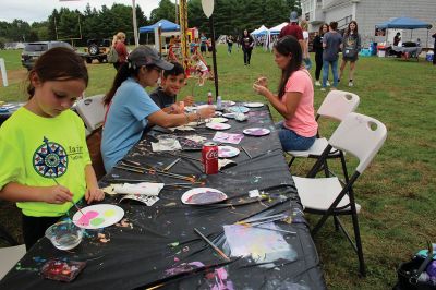 Old Colony PTO Family Festival 
Families enjoy arts and crafts during the festival. Photos by Mick Colageo
