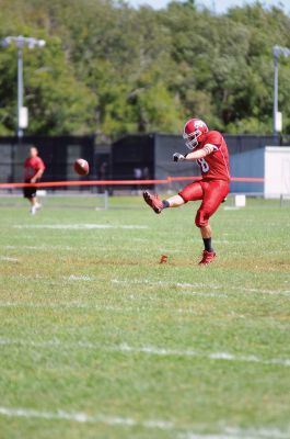 ORR Football
Old Rochester Regional beat Lee High 21-7 last weekend in its season opener. The Bulldog defense held Lee to 77 total yards. Photo by Felix Perez. 
