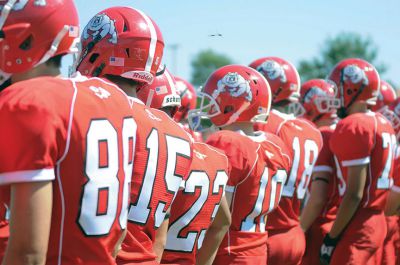 ORR Football
Old Rochester Regional beat Lee High 21-7 last weekend in its season opener. The Bulldog defense held Lee to 77 total yards. Photo by Felix Perez. 
