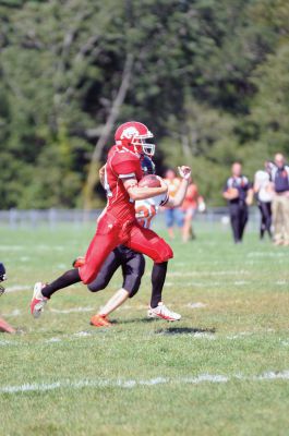 ORR Football
Old Rochester Regional beat Lee High 21-7 last weekend in its season opener. The Bulldog defense held Lee to 77 total yards. Photo by Felix Perez. 
