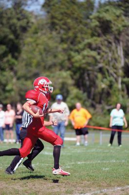 ORR Football
Old Rochester Regional beat Lee High 21-7 last weekend in its season opener. The Bulldog defense held Lee to 77 total yards. Photo by Felix Perez. 
