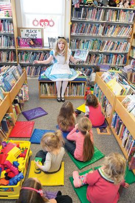 Take Your Child to the Library Day
The Plumb Library in Rochester participated in the national “Take Your Child to the Library Day” on Saturday, February 6. Encore Entertainment, Mr. Vinnie from The Toe Jam Puppet Band, and “Professor Trelawney” greeted kids and their families during the event that Children’s Librarian Lisa Fuller said was all about raising “library awareness.” Photos by Colin Veitch
