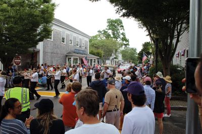 Independence Day Parade
Despite a little bit of rain and a lot of mist, many lined Marion’s streets for the annual Independence Day parade. Photos by Mick Colageo
