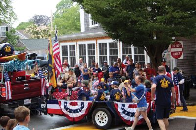 Independence Day Parade
Despite a little bit of rain and a lot of mist, many lined Marion’s streets for the annual Independence Day parade. Photos by Mick Colageo
