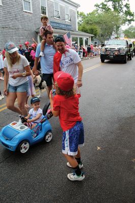 Independence Day Parade
Despite a little bit of rain and a lot of mist, many lined Marion’s streets for the annual Independence Day parade. Photos by Mick Colageo
