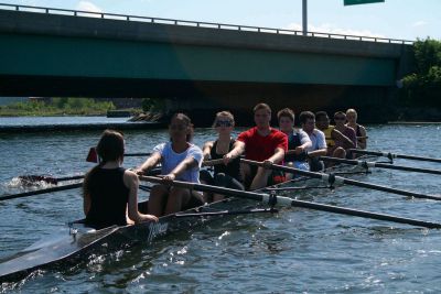 Phoenix Crew
Phoenix Crew, a newly formed club open to rowers of all ages and levels, is seeking new  members. Based in Fairhaven, members come from all over southeastern Massachusetts including the Tri-Town.  Photo by Katy Fitzpatrick. June 21, 2012 edition
