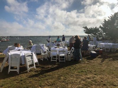 3rd annual Great Community Picnic 
Beautiful scenery and a lively communal spirit thrived at the Munro Preserve for the 3rd annual Great Community Picnic hosted by the Mattapoisett Land Trust and Historical Society. Photos by Caleb Jagoda
