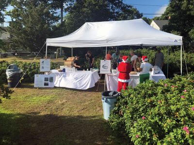 3rd annual Great Community Picnic 
Beautiful scenery and a lively communal spirit thrived at the Munro Preserve for the 3rd annual Great Community Picnic hosted by the Mattapoisett Land Trust and Historical Society. Photos by Caleb Jagoda
