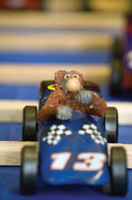 Derby Days
On Saturday, January 30, 2010 Marion's Scouts Pack 32 held the first Pine Wood Derby in three years. The Derby was held at the Sippican School where scouts raced cars weighing less than 5 ounces down a sloped wooden track. Everyone cheered as the wooden cars raced down the track in packs or four. Photo by Felix Perez.
