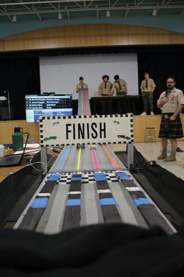 Pinewood Derby 
The Cub Scouts Pack 31 hosted a Pinewood Derby on February 3 at Rochester Memorial School. Photos by Mick Colageo
