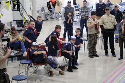 Pinewood Derby 
The Cub Scouts Pack 31 hosted a Pinewood Derby on February 3 at Rochester Memorial School. Photos by Mick Colageo
