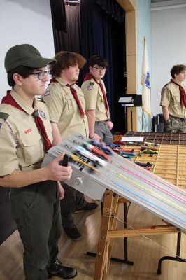 Pinewood Derby 
The Cub Scouts Pack 31 hosted a Pinewood Derby on February 3 at Rochester Memorial School. Photos by Mick Colageo

