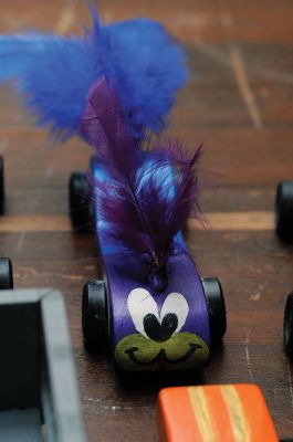 Pinewood Derby Time
Marion Cub Scout Troop #32 had its annual Pinewood Derby on February 8 at the Marion Congregational Church. Scouts assembled and designed their wooden racecars hoping to come in first place or win a prize for most original car or coolest car. Photos by Felix Perez
