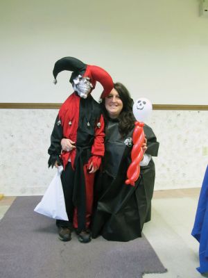 Rochester Halloween
Hunter and Nicole Reusch enjoyed some spooky fun at the October 29, 2011 Plumb Corner Halloween party. Photo by Shawn Sweet.
