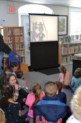 Take Your Child to the Library Day
Libraries have come a long way, and on Saturday during “Take Your Child to the Library Day” at the Plumb Library in Rochester, there was way more than just reading going on with Mr. Vinny and his shadow puppet show. Photos by Jean Perry 
