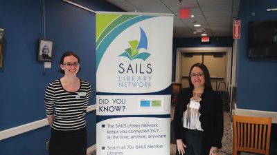 Southeastern Massachusetts Libraries Legislative Breakfas
Plumb Library Director Kristen Cardoso and Trustee Shauna Makuch attended the Southeastern Massachusetts Libraries Legislative Breakfast on March 7 at the Norfolk Public Library. The event gave participants a platform to discuss how libraries are working to build a stronger commonwealth. Photos by Shauna Makuch and David Sok.
