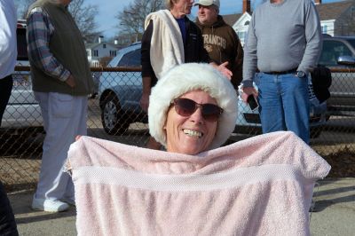 14th Annual Christmas Day Swim
The Helping Hands and Hooves 14th Annual Christmas Day Swim got a helping hand from the unseasonably warm weather, drawing in roughly 80 participants who took the polar plunge to support the organization’s therapeutic horseback riding program for adults with special needs. Photos by Colin Veitch
