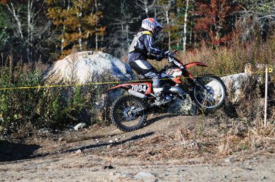 Pilgrim Sands Trail Riders
Dozens of skilled dirt bikers converged on the Pilgrim Sands Trail Riders’ race in Mattapoisett on Sunday morning. The course covered both grass track and woods. Photos by Felix Perez.
