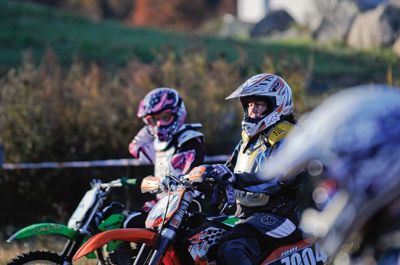 Pilgrim Sands Trail Riders
Dozens of skilled dirt bikers converged on the Pilgrim Sands Trail Riders’ race in Mattapoisett on Sunday morning. The course covered both grass track and woods. Photos by Felix Perez.
