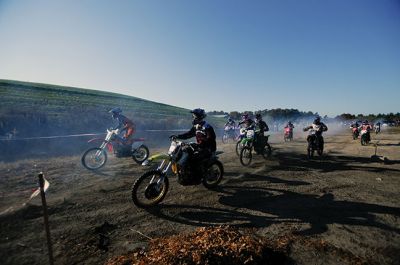 Pilgrim Sands Trail Riders
Dozens of skilled dirt bikers converged on the Pilgrim Sands Trail Riders’ race in Mattapoisett on Sunday morning. The course covered both grass track and woods. Photos by Felix Perez.
