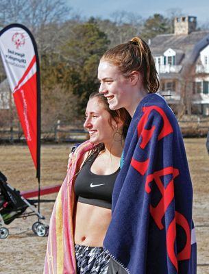 Tabor Academy Polar Plunge
Tabor Academy hosted its second annual Polar Plunge on Sunday, January 21 at Silvershell Beach to raise money for the school’s Special Olympics Young Athletes Program. Students from ‘fundraising rival’ Sandwich High also showed up, with scores of students and staff making a dash in and quickly out of the chilly waters. The plunge raised about $8,000. Photos by Deina Zartman
