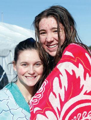 Tabor Academy Polar Plunge
Tabor Academy hosted its second annual Polar Plunge on Sunday, January 21 at Silvershell Beach to raise money for the school’s Special Olympics Young Athletes Program. Students from ‘fundraising rival’ Sandwich High also showed up, with scores of students and staff making a dash in and quickly out of the chilly waters. The plunge raised about $8,000. Photos by Deina Zartman
