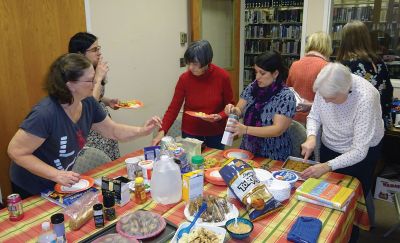 Potluck Recipe Exchange
The Taber Library held a Potluck Recipe Exchange on February 16. Fellow foodies shared and sampled their creations made from recipes featured in Taber Library cookbooks. Photos by Deina Zartman
