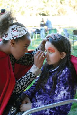 Pumpkin Palooza
Saturday’s Pumpkin Palooza hosted by the Marion Council of Aging and the Recreation Department at the Cushing Community Center. Families decorated pumpkins, and children enjoyed face painting, a hula-hoop contest, dancing, a visit from Pine Meadow Farm animals and refreshments supported by Tabor Academy volunteers. Pumpkins were later illuminated, giving the pavilion an eerie weekend presence. Sixty-five families preregistered to participate in the event inspired by Marion citizen Dianne Cosman
