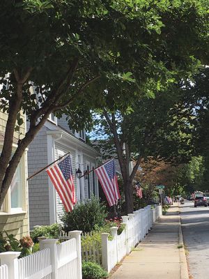 Marion Village
Marion village streets seem deserted now that summer is nearing its end and the school year has begun. Photo by Marilou Newell
